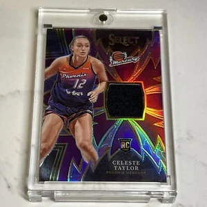 2024 Select WNBA Celeste Taylor Sparks Rookie Swatch /99 RC #4 - Mercury Patch - Bild 1 von 5