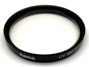 Hama UV 390 (o-Haze) (IV) Filter 49mm Circular Filter Thread M49 - Picture 1 of 1