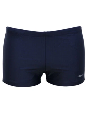 JOCKEY Mens Classic Retro SWIM TRUNK  SHORT Size S BLUE NAVY NEW - Image 1 of 3