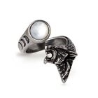 Alchemy Gothic Howl At The Moon Pewter Wolf Ring • Local Stock • Gothic