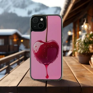 CHERRY ART IPHONE 12 13 14 15 16 PRO PLUS PHONE CASE, 2 IN 1 - Picture 1 of 3