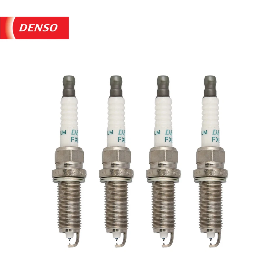 (4 件装)电装 3439 FXE20HR11 铱火花塞适用于日产 Versa 19-23 — 第 1/1 张图片