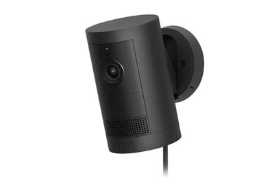 Ring Outdoor Cam Plus Plug-In – 2K Video, Low-Light Vision, Black – OEM Sealed - Image 1 of 4