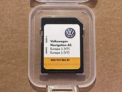 VW SD KARTE, EUROPA für VW Discover Media 2 Navi, Navigation,  MIB2, AS, V7 - Bild 1 von 3