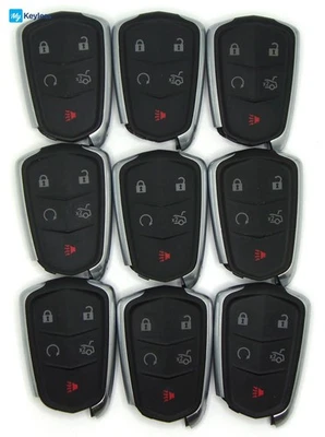Lotx9 OEM Cadillac CT6 XTS Smartkey Keys Remotes NICE HYQ2EB - Image 1 of 2