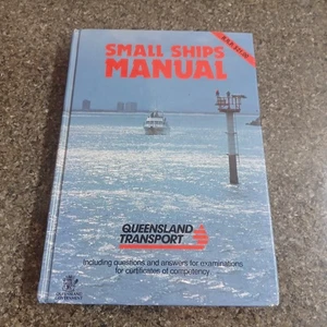 Small Ships Manual Hardcover 9th Edition Queensland Department of Transport - Picture 1 of 24