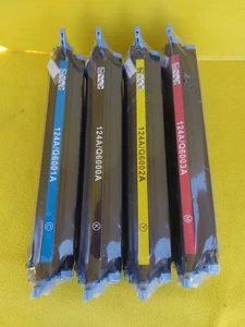 4 Color Toner Combo Set For HP LaserJet 1600 2600 2600n 2605 2605dnt Q6000A 124A - Picture 1 of 3
