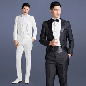Nuevos Trajes de Rendimiento Para Hombre Cantante Anfitrión Vestidos de Noche Disfraces para Adultos Trajes Pantalones - Imagen 1 de 22