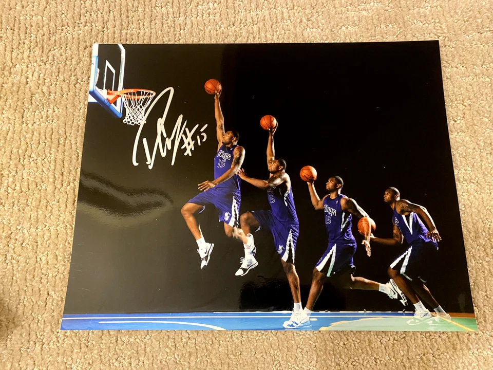Foto autógrafa firmada por DeMarcus Cousins de Sacramento Kings Kentucky 11x14 Foto 1 de 1