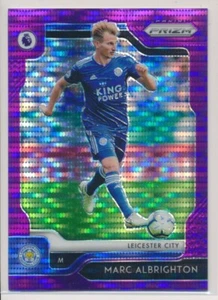 2019-20 Panini Prizm EPL Marc Albrighton Purple Breakaway #78 rookie /75 - Picture 1 of 2