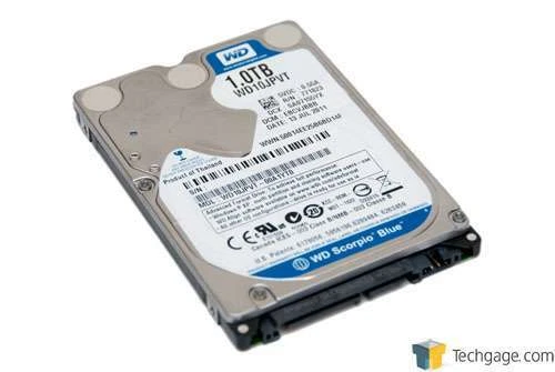 WD10TPVT Western Digital Scorpio Blue 1TB,Internal,5200 RPM, 2.5" WD - Image 1 of 1
