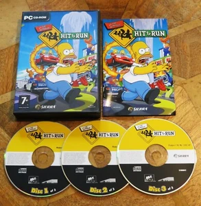 Los Simpson Hit & Run (PC CD-ROM, 2003) Lanzamiento Original - Muy Buen Estado - Imagen 1 de 2