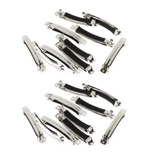 Prettyia 20pcs Blank French Barrettes Hair Clips for DIY Hair Bow Accessory - Picture 1 of 12