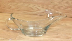 Anchor Hocking (10 oz) Large Glass Gravy Boat / Bowl With Handle (1028)  - Picture 1 of 7