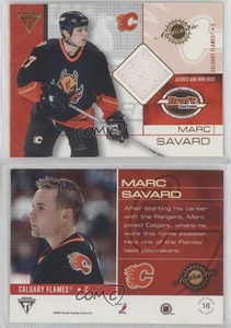 2001-02 Pacific Private Stock Titanium Draft Edition Marc Savard #16