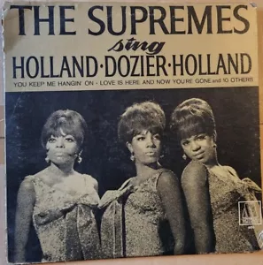 The Supremes Sing Holland•Dozier•Holland, Motown LP MT 650, Mono, Rockaway, 1967 - Picture 1 of 6