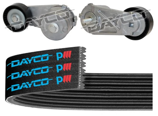 Dayco Belt Tensioner + Belt For Great Wall Motors X200 2011+ 2.0L GW4D20 K2 - Image 1 of 1