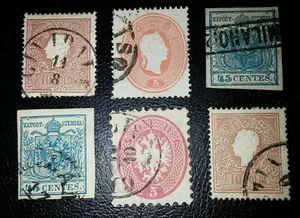 Italia Lombardía-Venecia sc# 6a, 6b, 11, 13, 22 cv $200+ - Imagen 1 de 1