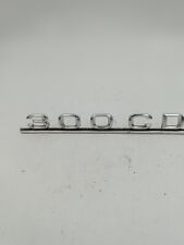 Vintage 70's Mercedes Benz 300 CD Aluminum Trunk Emblem