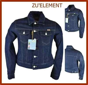 Giacca di Jeans donna corta giubbino denim a jacket giubbotto cotone vintage 44 - Picture 1 of 8