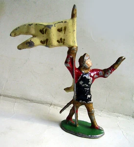 QUIRALU / ALUDO - PORTE ETENDARD MEDIEVAL - Picture 1 of 2