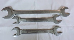 3 LARGE Open End Wrenches - Penncraft, Proto, Husky = 1", 1-5/6", 15/16" SAE USA - Picture 1 of 8