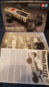 TAMIYA 1/20 MASSSTAB 20043 HONDA RA272 1965 F1 MEXIKO GEWINNER KOMPLETT VERSIEGELT VERPACKT - Bild 1 von 4