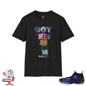 Nike Air Foamposite One Galaxy Camisa a Juego Got Em Camiseta All Star Chill Guy - Imagen 1 de 5