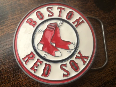 2011 Boston Red Sox Team Logo Belt Buckle (MLB Baseball) Collectible Cover