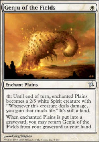 GENJU OF THE FIELDS X4 4 4X Betrayers of Kamigawa MTG Magic Cards DJMagic - Image 1 of 1