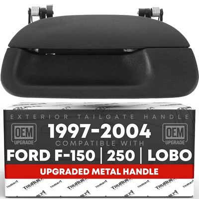 Manija de puerta trasera para Ford F-150, F-250, Lobo - negra Foto 1 de 4