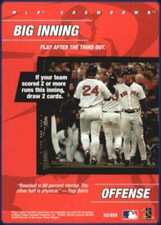 2000 MLB Showdown Strategy Cards Pick Your Card