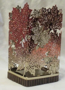 Bath & Body Works SOAP Sleeve Holder OMBRE gold to orange FALL MAPLE LEAVES - Picture 1 of 4
