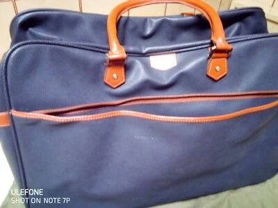 borsone da viaggio Nazareno Gabrielli , in pelle morbida, mai usato - Immagine 1 di 4