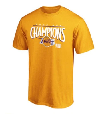 2020 LA Lakers NBA Finals Champs Player Roster Fanatics Short Sleeve T-Shirt   - Image 1 of 2