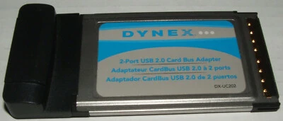 Dynex 2-port Usb 2.0 Card Bus Adapter - Image 1 of 4