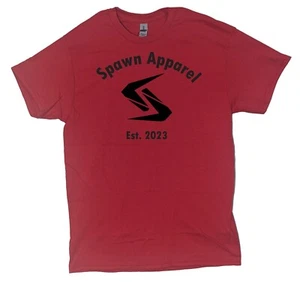 Spawn Apparel arched Logo Red stylish T-shirt. XLarge - Picture 1 of 1
