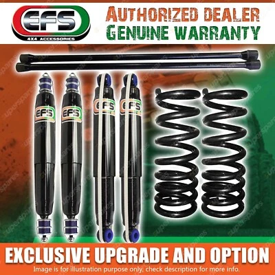 EFS Lift kit Torsion Bar Coil Springs for HOLDEN JACKAROO 4WD 92-04 40mm Lift - image 1 of 2