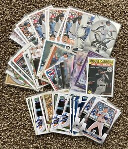 MIGUEL CABRERA-44 CARD LOT-Topps, Bowman, Panini-CHROME, FOIL & INSERTS-SEE PICS