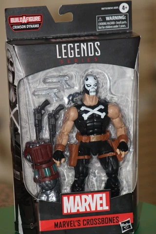 Marvel Legends Hasbro  CROSSBONES 6" baf build a figure crimson dynamo Series Cover