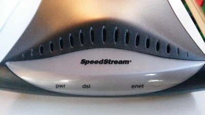 Hochwertiges und schnelles ADSL MODEM SPEED STREAM 5100 mit Netzteil + Kabeln - Bild 1 von 4