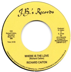Richard Caiton - Where Is The Love - Modern Northern Soul Uptempo 45 NEW - HEAR! - Bild 1 von 4
