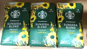 3 Starbucks Whole Bean Coffee Dark Roast Coffee, French Roast, 100% Arabica 40oz - Picture 1 of 1