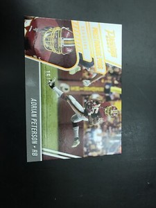 ADRIAN PETERSON 2020 Panini Prestige PRESTIGIOUS PROS GOLD 16/25