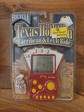 2004 Bicycle Illuminated Texas Hold EM 3 in 1 Poker Electronic Hand Held Game