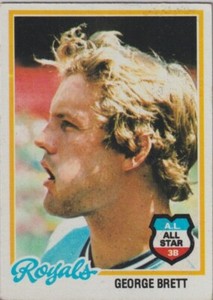 GEORGE BRETT - 1978 TOPPS BASEBALL CARDS # 100