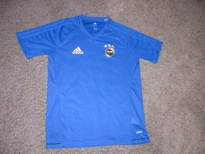Camiseta de fútbol Adidas azul helecho FENERBAHCE SK para hombre pequeña/mediana Foto 1 de 3