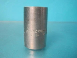Reduzierkupplung, 3/4" x 1/2" Muffe Schweißnaht, A/SA182 F316/316L T2476 B16 3M 1/2" - Bild 1 von 16