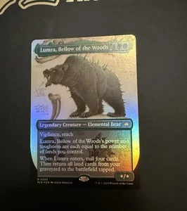 Lumra, Bellow of the Woods Borderless FOIL #293 - BLB Bloomburrow MTG - Picture 1 of 2