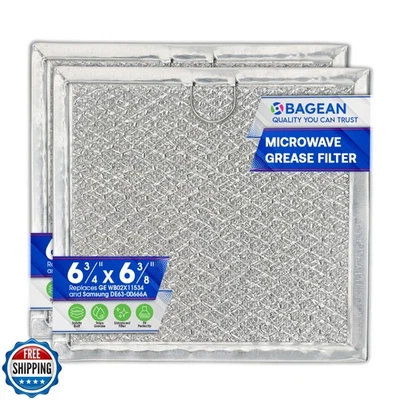 Repuesto Filtro Microondas 6.81" x 6.34" Se Adapta a GE WB02X11534 Samsung DE63-00 Foto 1 de 4